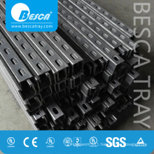 Hot Dip Glavanized Steel Slotted Strut Channel with CE, SGS, UL ( C Channel, Unistrut, Uni Strut Channel)